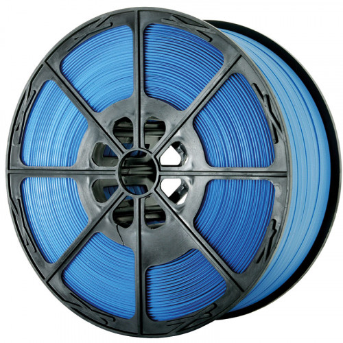 Polypropylene Strapping on Plastic Spools Blue