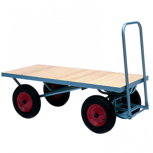 Turntable Trolley with Cushion Wheels - 500Kg Capacity