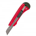 Knife with Retractable 18mm Wide Blade in Snap-off Sections